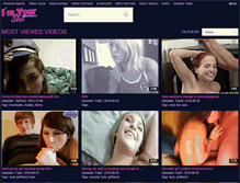 Tablet Screenshot of imyourslut.com